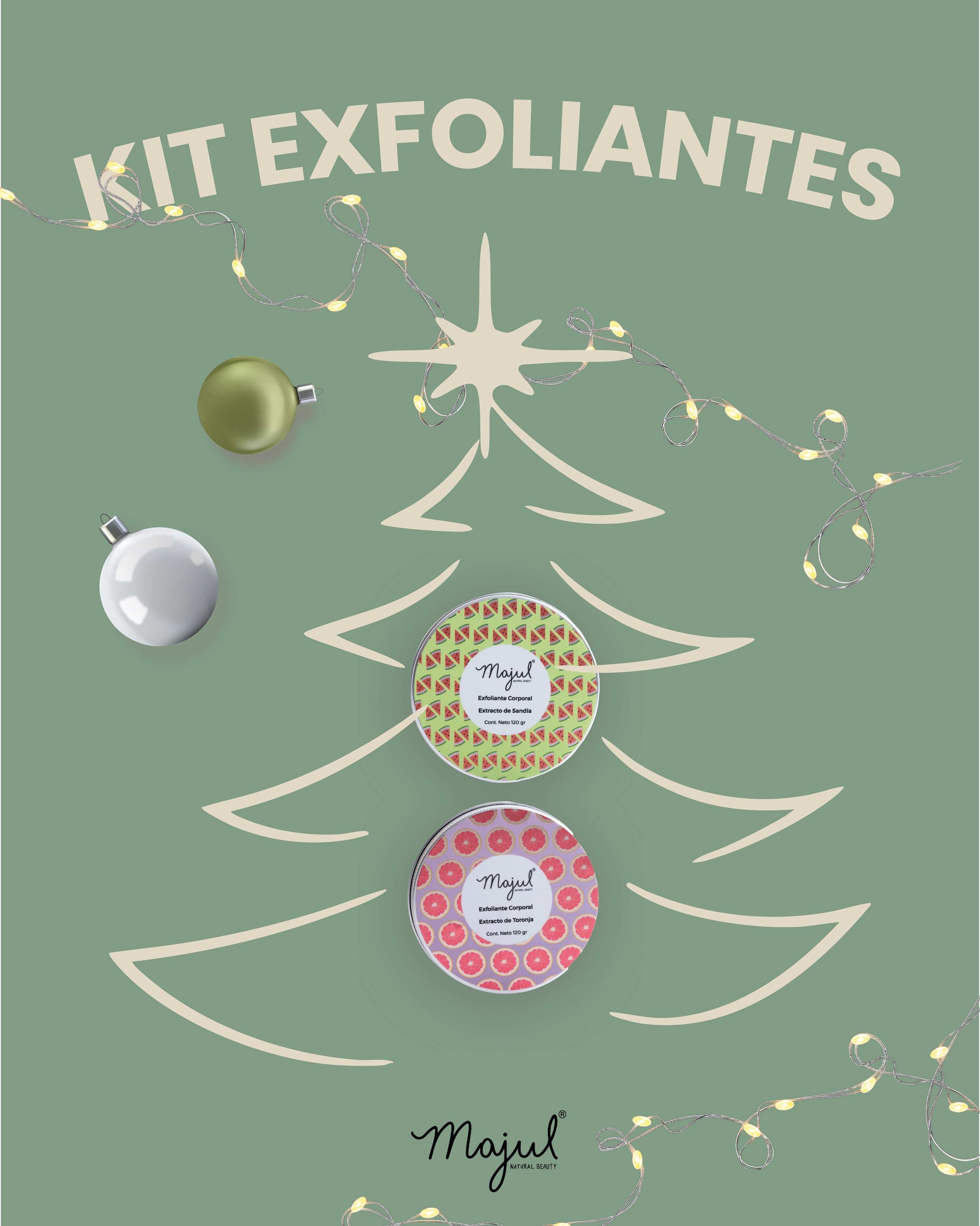 Kit De Navidad Exfoliantes