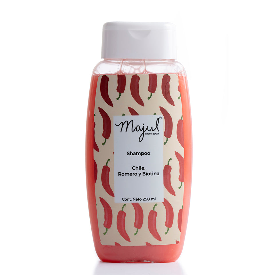 Shampoo de chile con romero / 250ml /