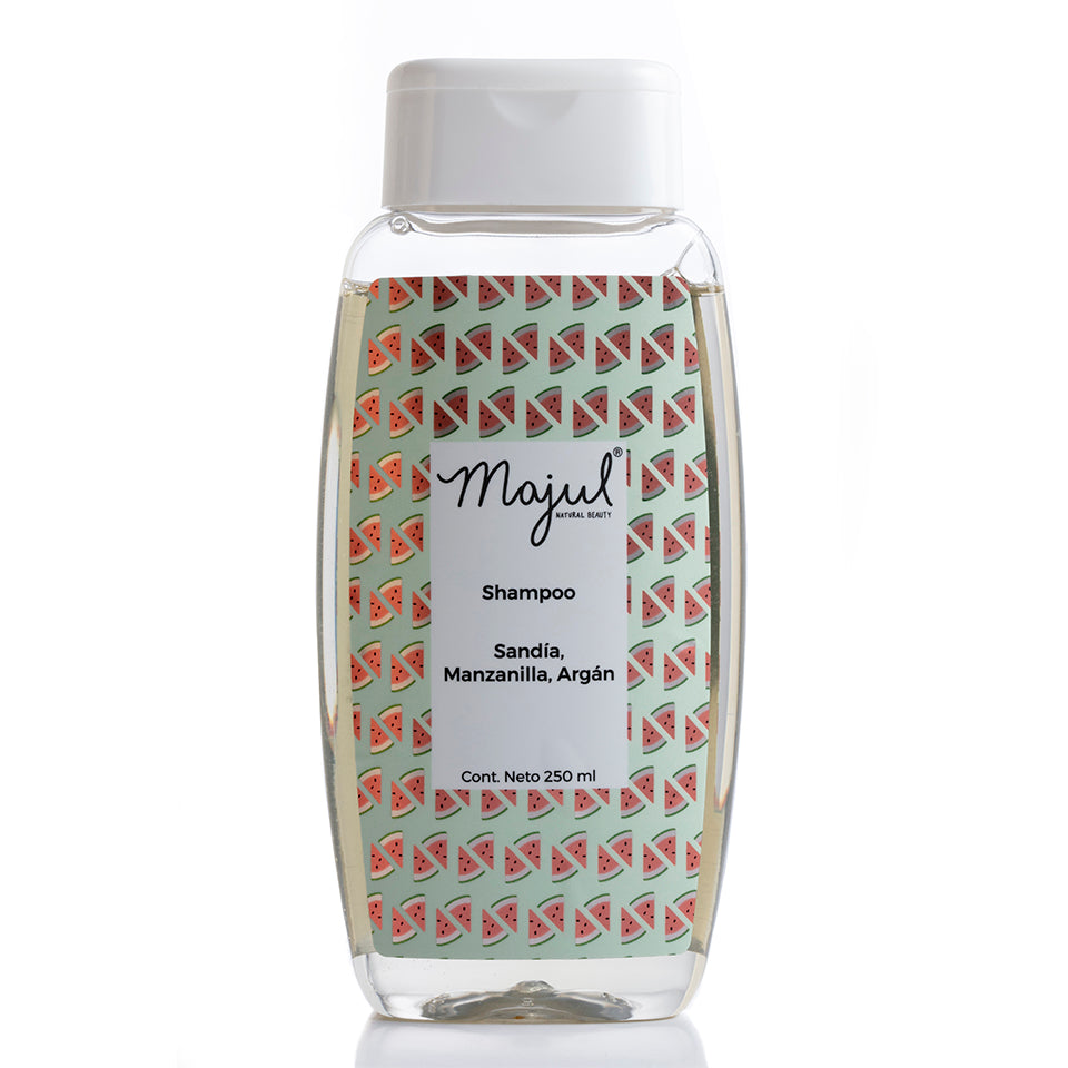 Shampoo de sandía, manzanilla y argán  / 250ml /